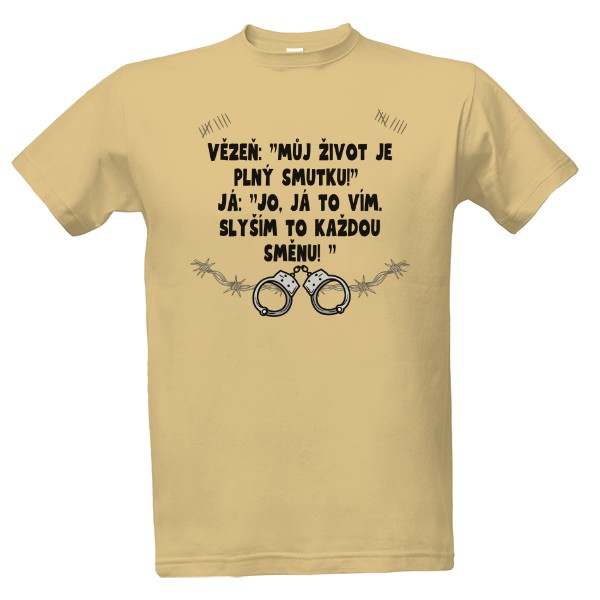 Tričko s potiskem Tričko - Dozorce 8