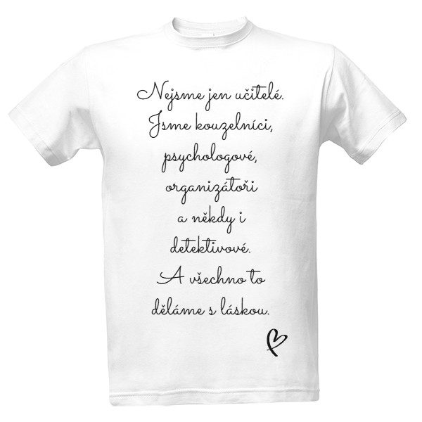 Tričko s potiskem Nový produkt
